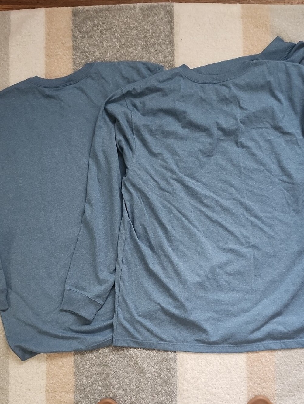 Lot of 2 Carhartt Long Sleeve Pocket T-Shirts Heather Blue Mens XL NWOT - Picture 5 of 10